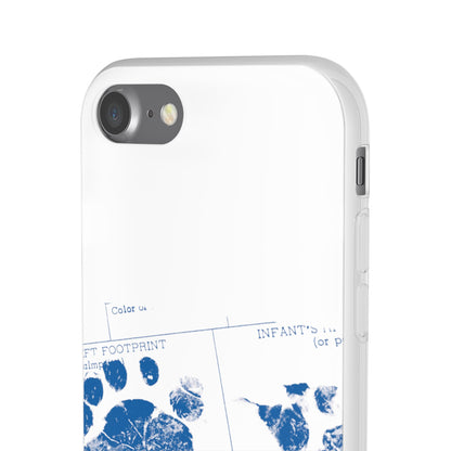 Flexi Case – Mom’s Little Blue Footprints