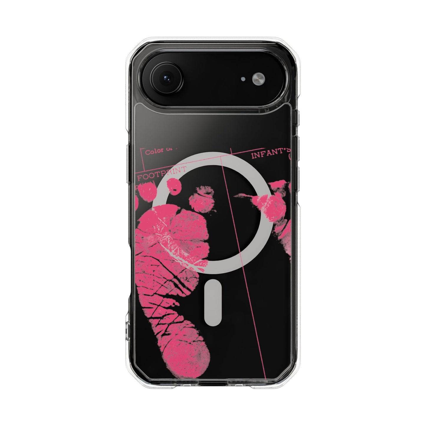 Clear Magnetic Phone Case – Mom’s Little Pink Footprints
