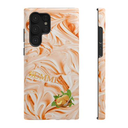 Impact-Resistant Phone Case – Peach Sorbet