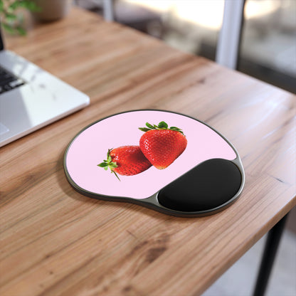 Ergonomic Mouse Pad – Strawberry Sweet
