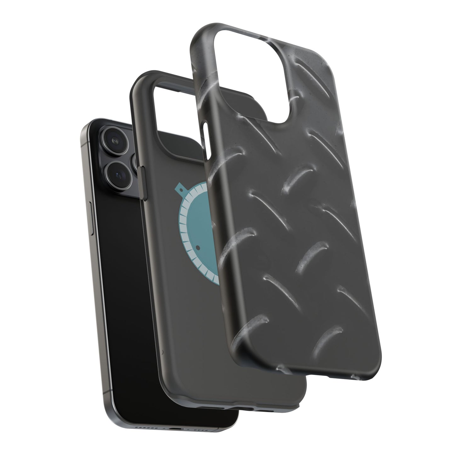 Wireless-Charging Compatible Case – Blackout Plate