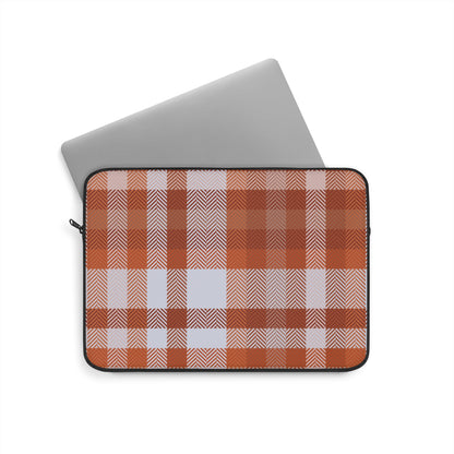 Slim Neoprene Laptop Sleeve – Spiced Plaid