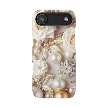 Snap Phone Case – Ivory Opulence