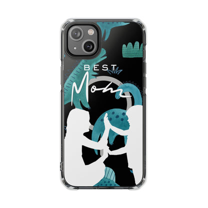 Clear Magnetic Phone Case – Best Mom: My Little Boy