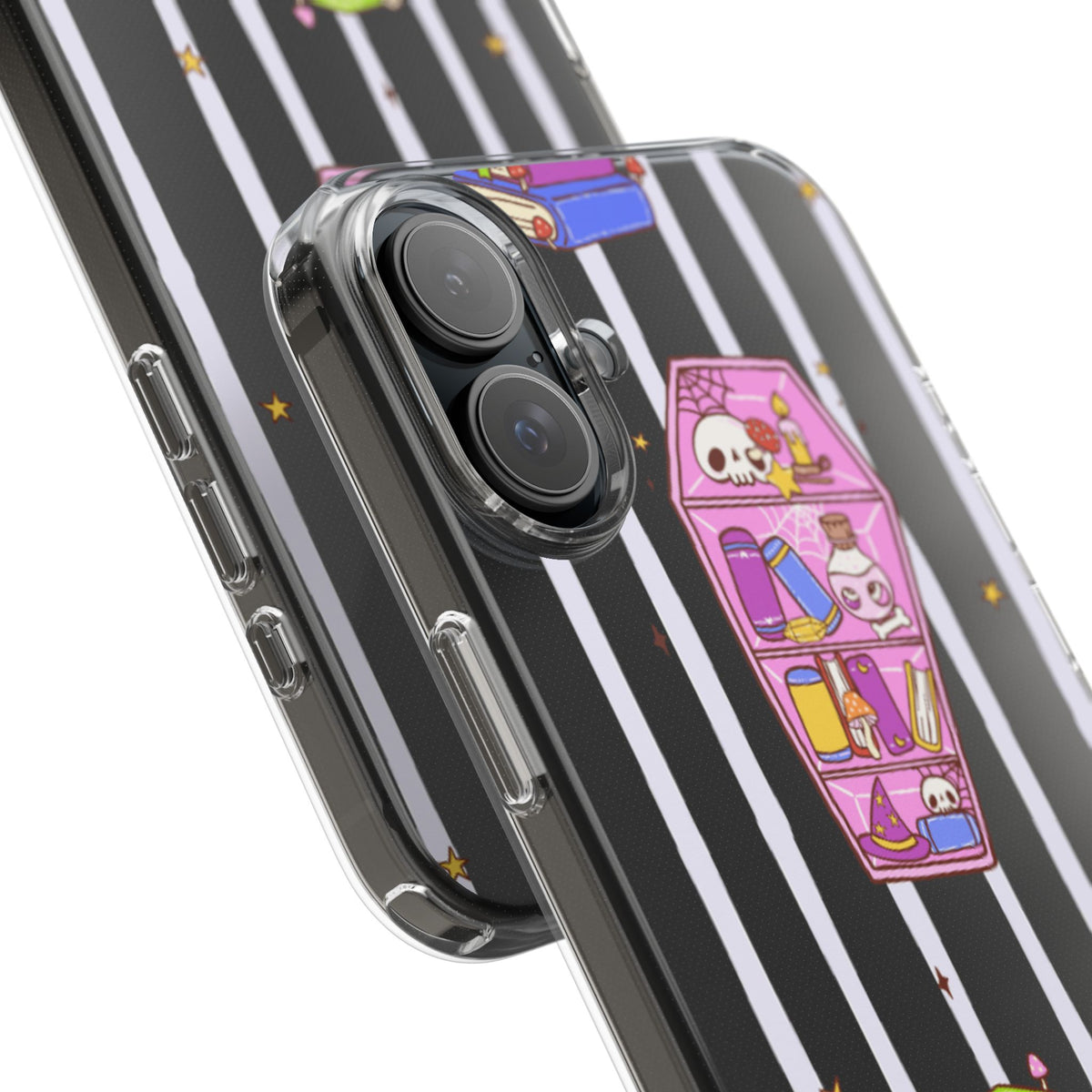 Clear Phone Case – Booked to Death