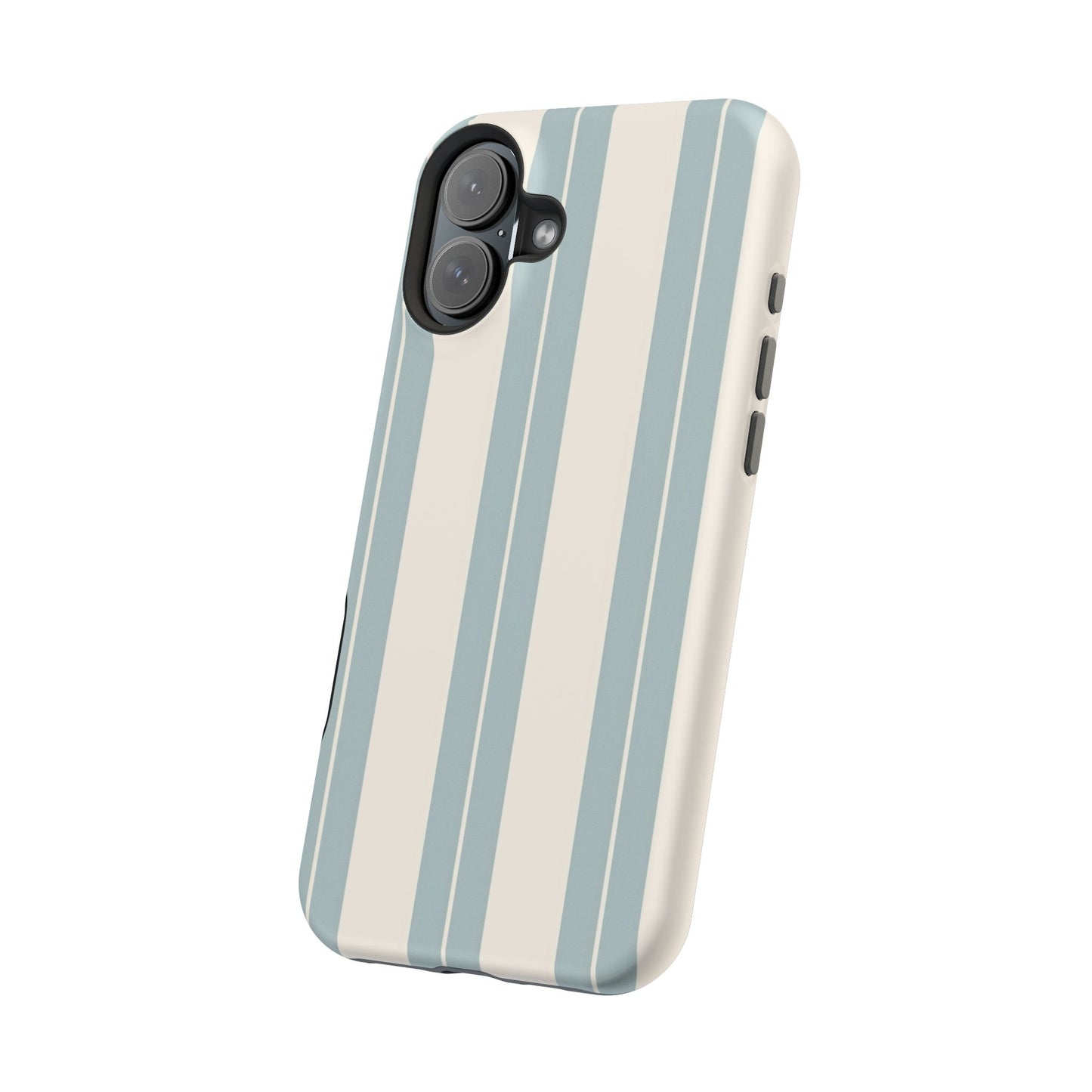 Wireless-Charging Compatible Case – Coastal Stripe