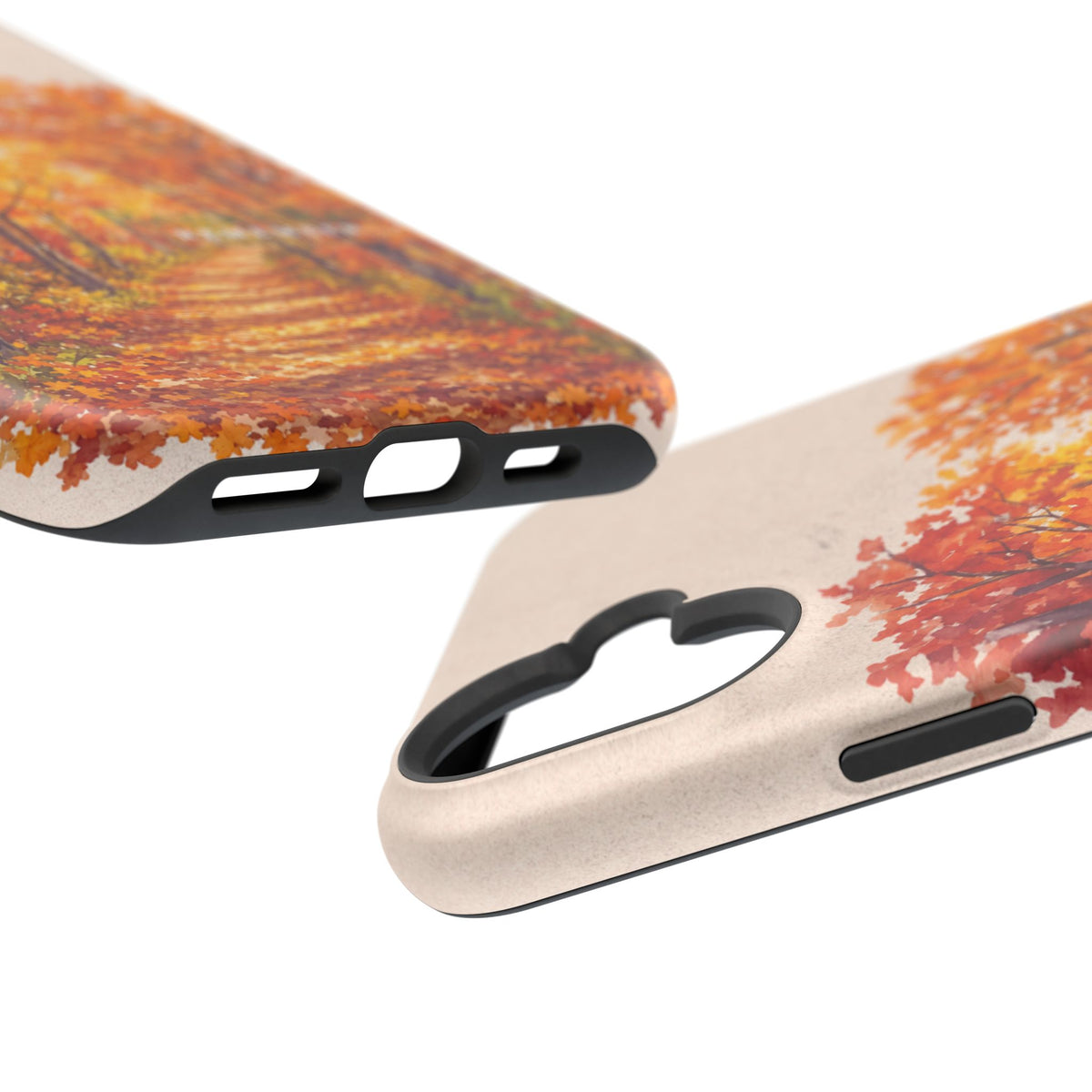Wireless-Charging Compatible Case – Autumn Remembered – Compatible with iPhone 13–17 & Samsung Galaxy S25–S26 Series