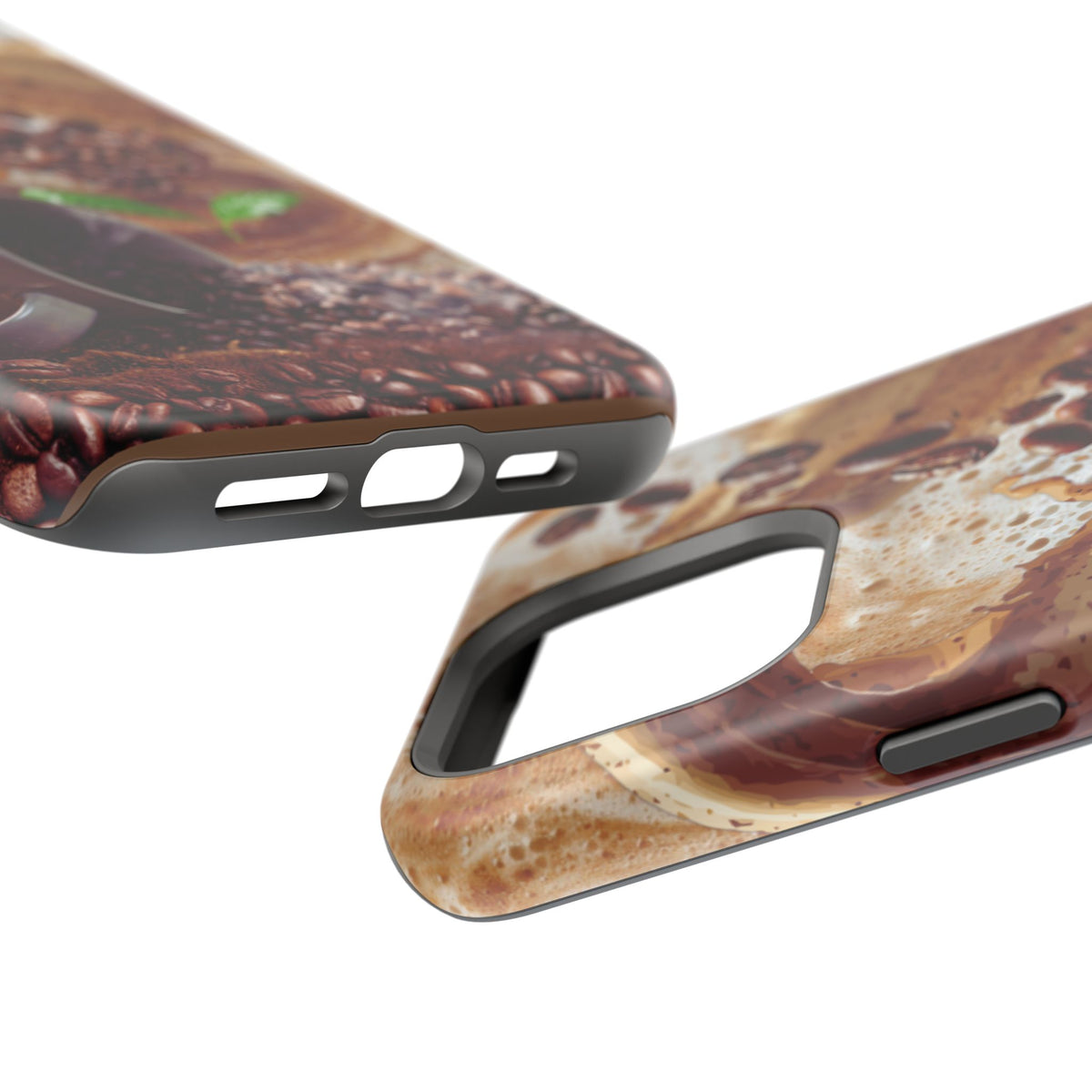Impact-Resistant Phone Case – Love at First Sip – Compatible with iPhone 11–17 & Samsung Galaxy S22–S26 Series