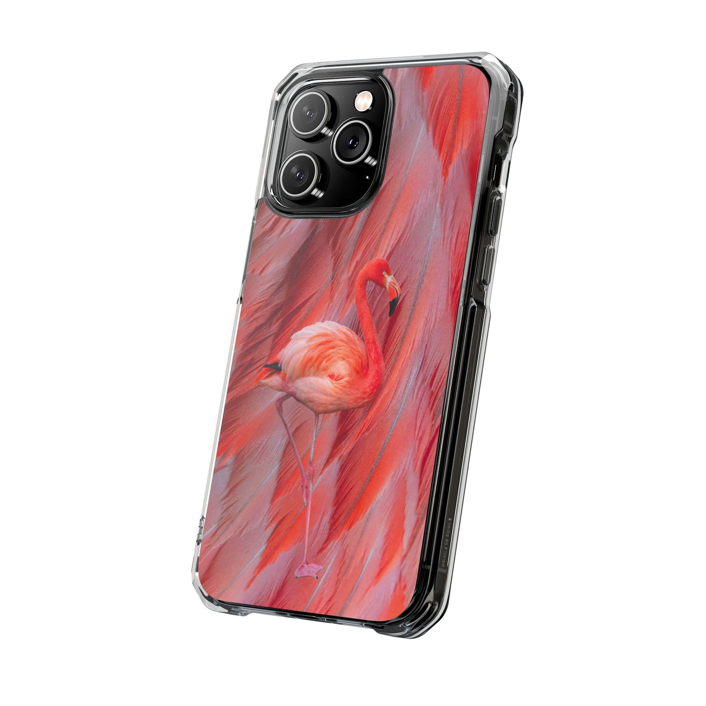 Clear Magnetic Phone Case – Scarlet Plume