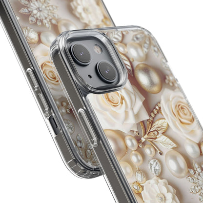 Clear Phone Case – Ivory Opulence