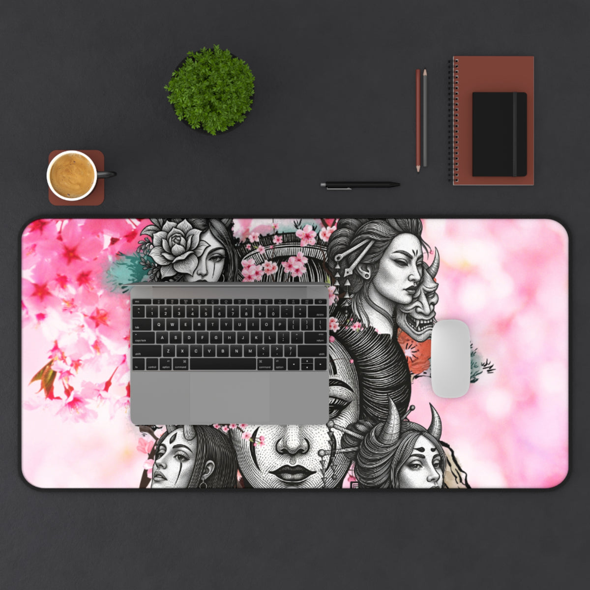 Desk Mat – Blossom & Thorn