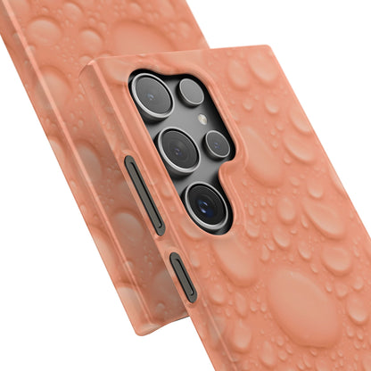 Snap Phone Case – Apricot Rain