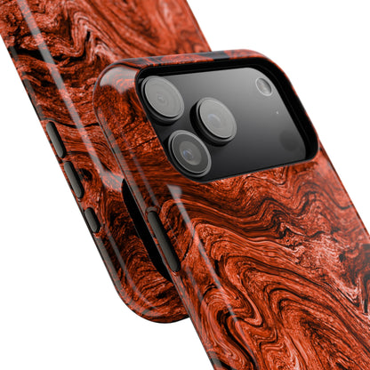 Impact-Resistant Phone Case – Clay in Motion – Compatible with iPhone 11–17 & Samsung Galaxy S22–S26 Series
