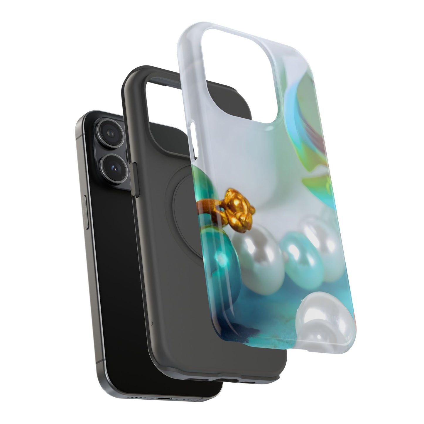 Impact-Resistant Phone Case – Mermaid's Pearl
