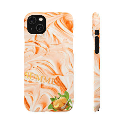 Snap Phone Case – Peach Sorbet