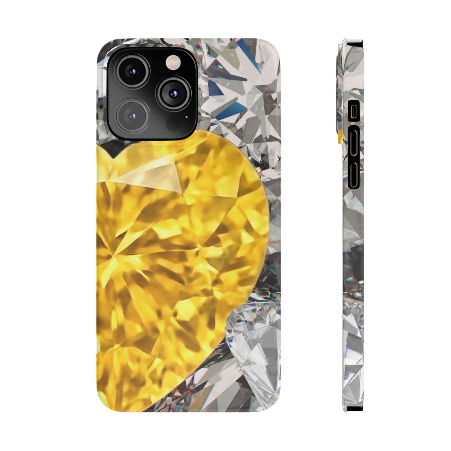 Slim Phone Case – Heart of Gold