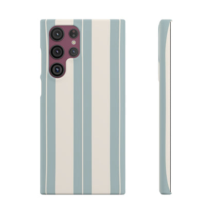 Snap Phone Case – Coastal Stripe