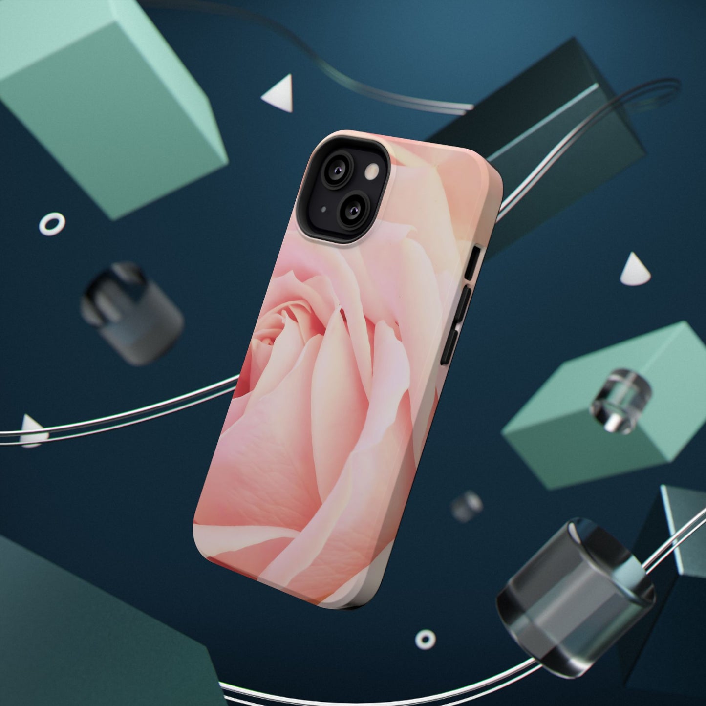Wireless-Charging Compatible Case – A Mother’s Rose Embrace