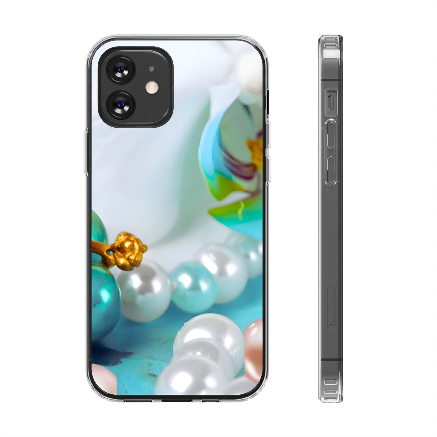 Clear Magnetic Phone Case – Mermaid's Pearl