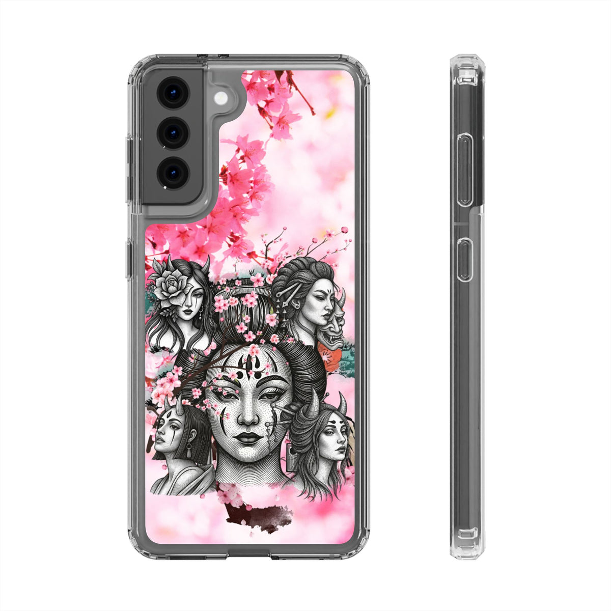 Clear Phone Case – Blossom & Thorn