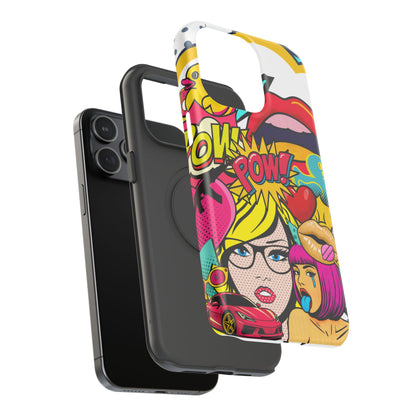 Impact-Resistant Phone Case – Pop Off – Compatible with iPhone 11–17 & Samsung Galaxy S22–S26 Series