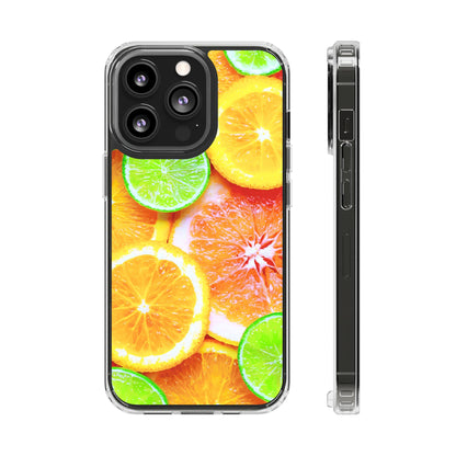 Clear Phone Case – Sunkissed Citrus