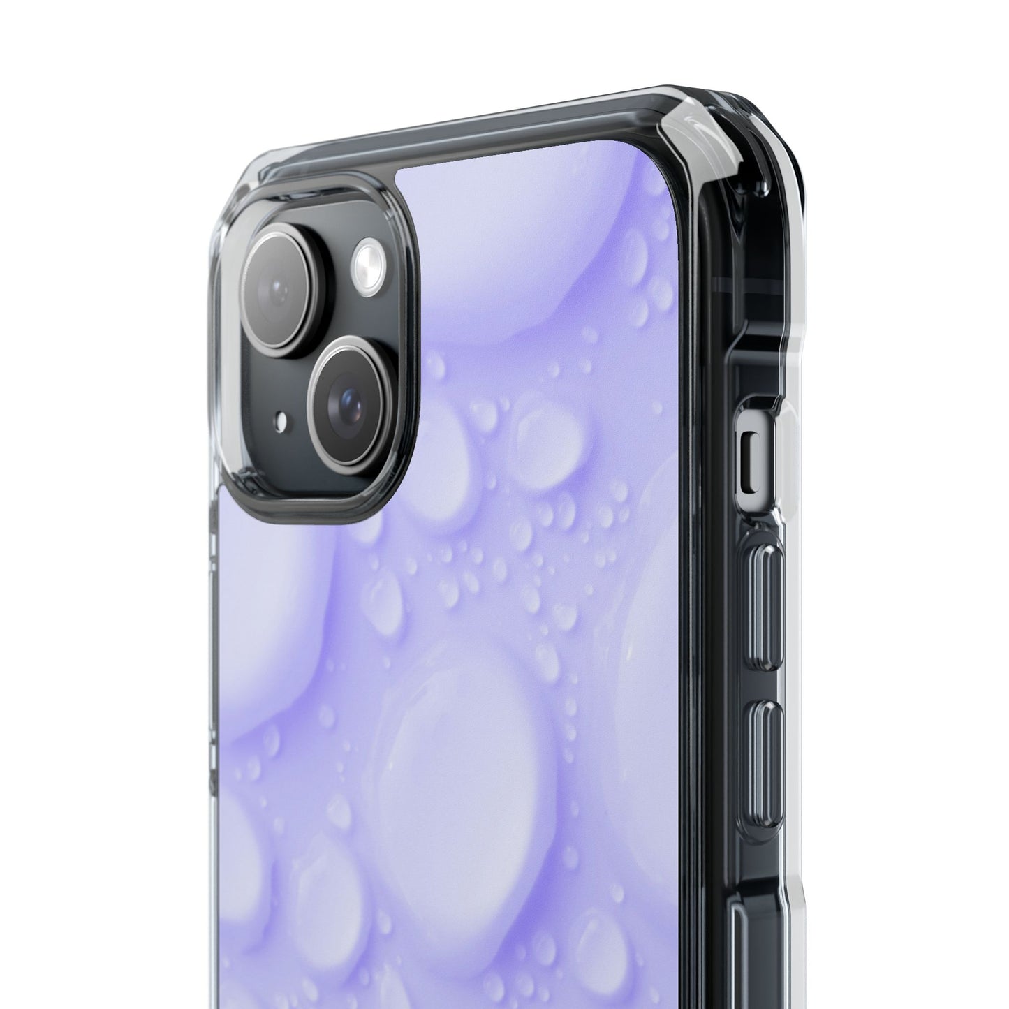 Clear Magnetic Phone Case – Lilac Dew