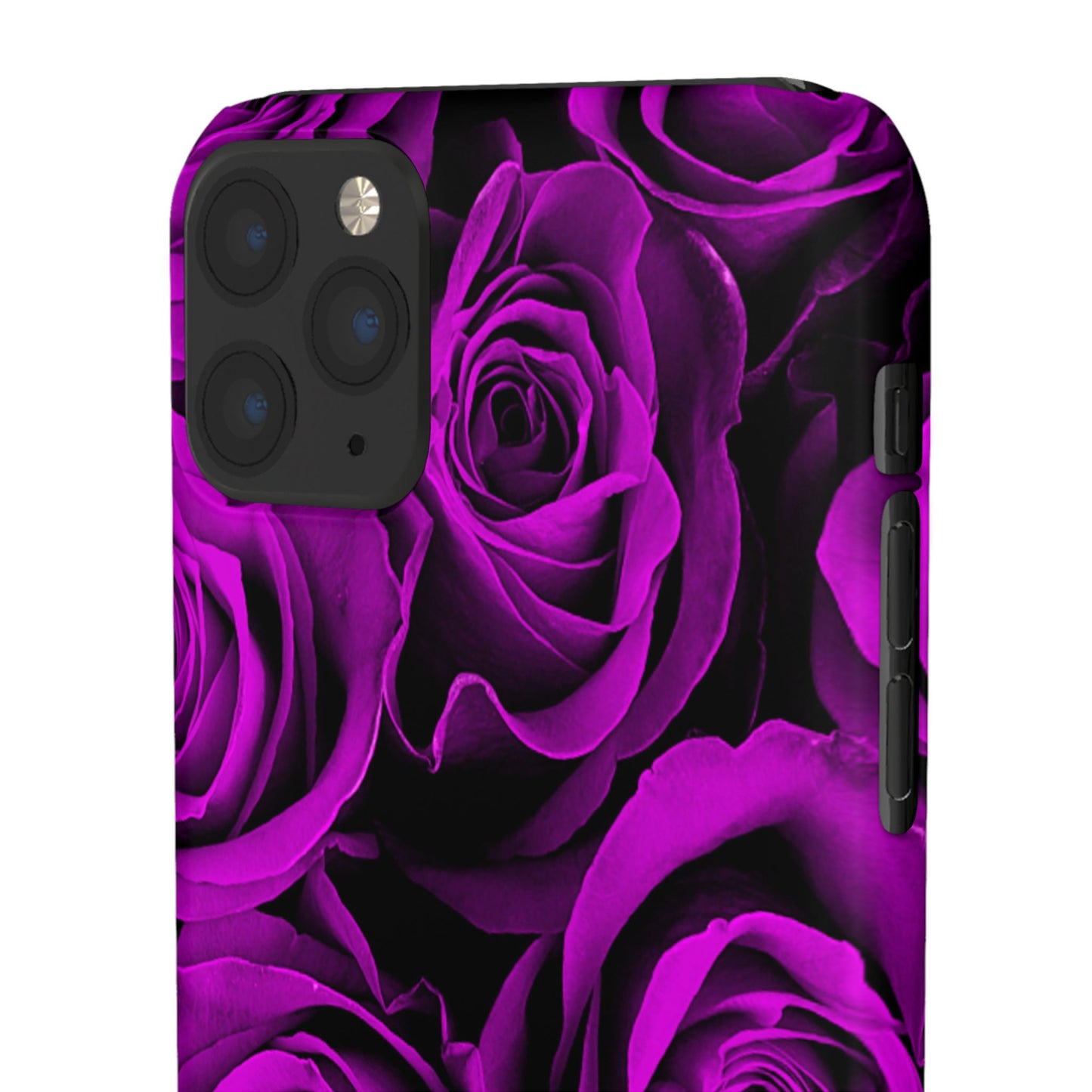 Snap Phone Case – Amethyst Roses