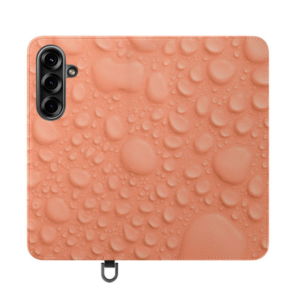 Flip Case - Apricot Rain