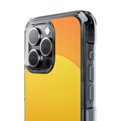 Clear Magnetic Phone Case — Desert Sunrise