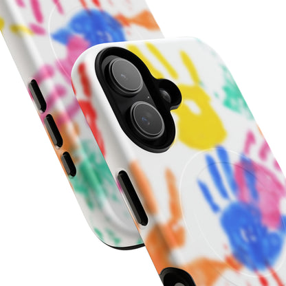 Protective Magnetic Phone Case – Handprint Memories