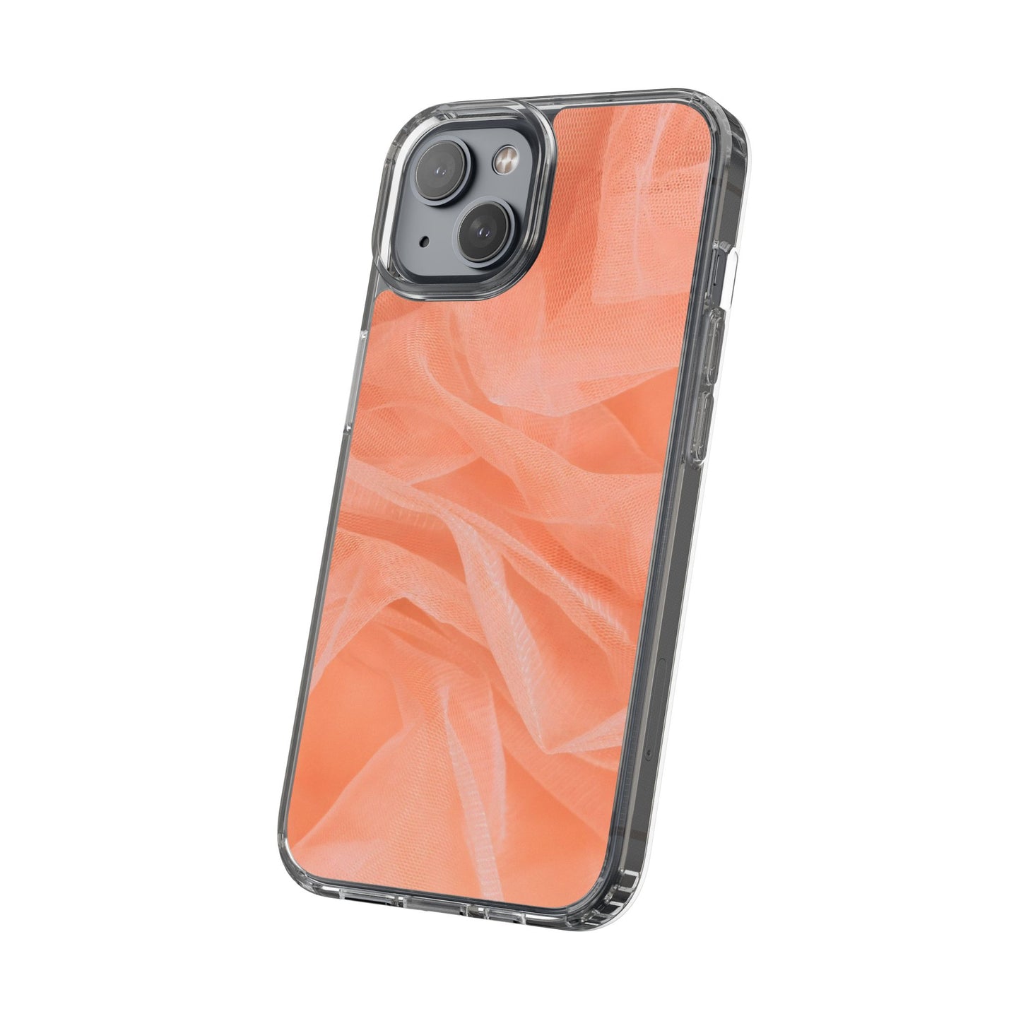 Clear Phone Case – Coral Veil