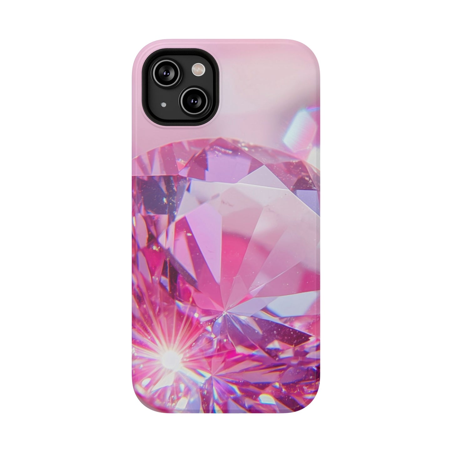 Impact-Resistant Phone Case – Pink Ice