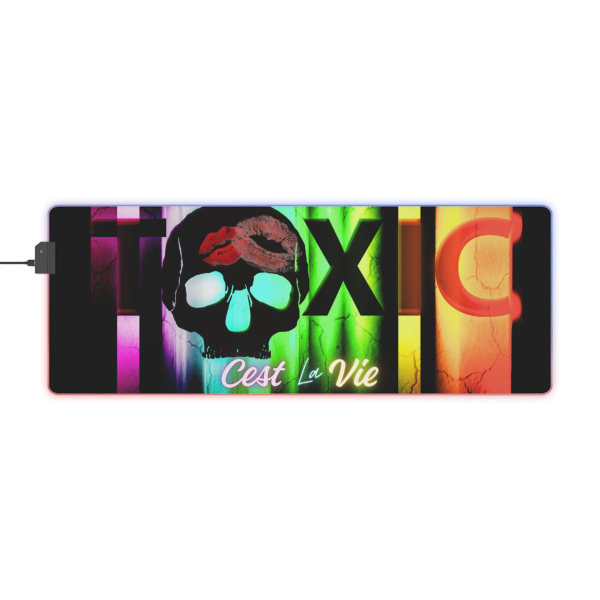 Gaming LED Desk Mat – Fatal Attraction