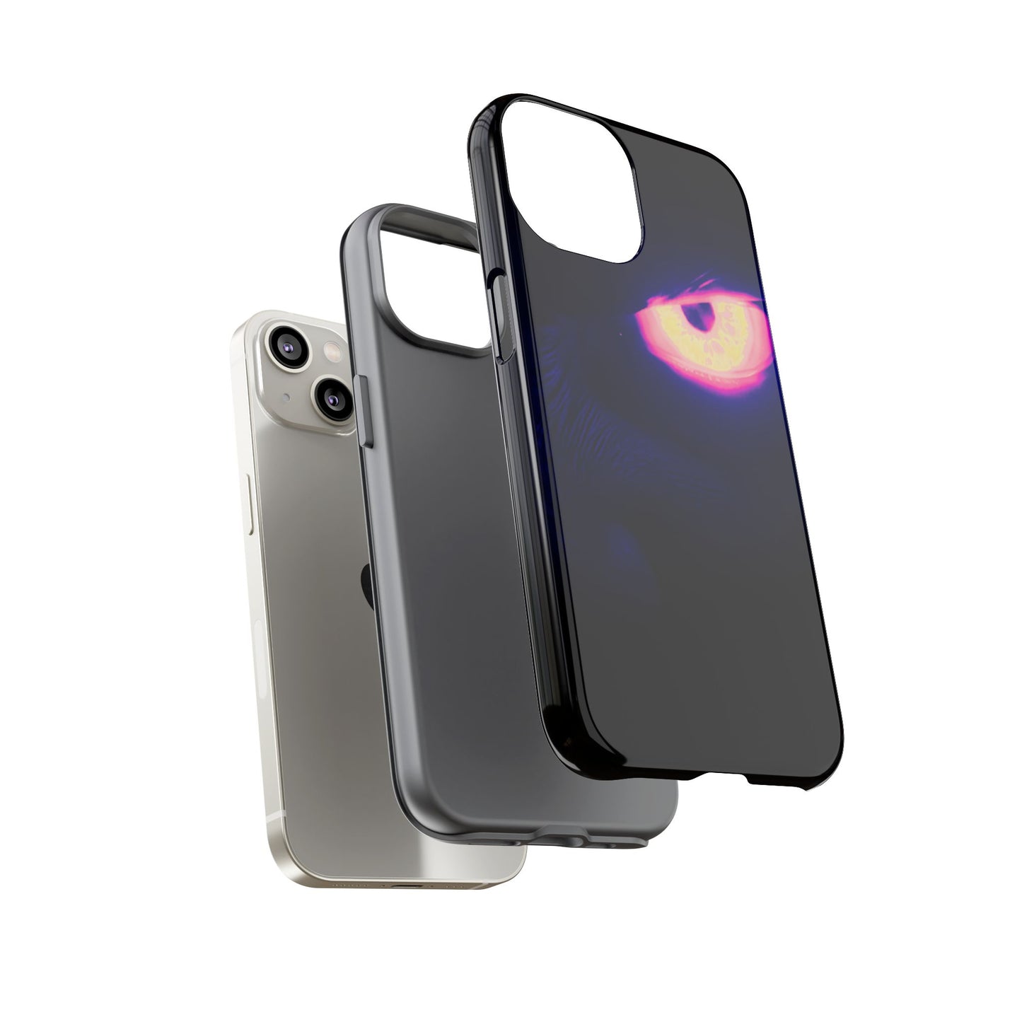 Protective Phone Case – Phantom Monster Eyes