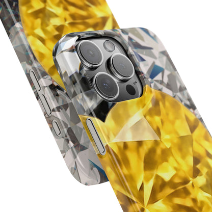Slim Phone Case – Heart of Gold