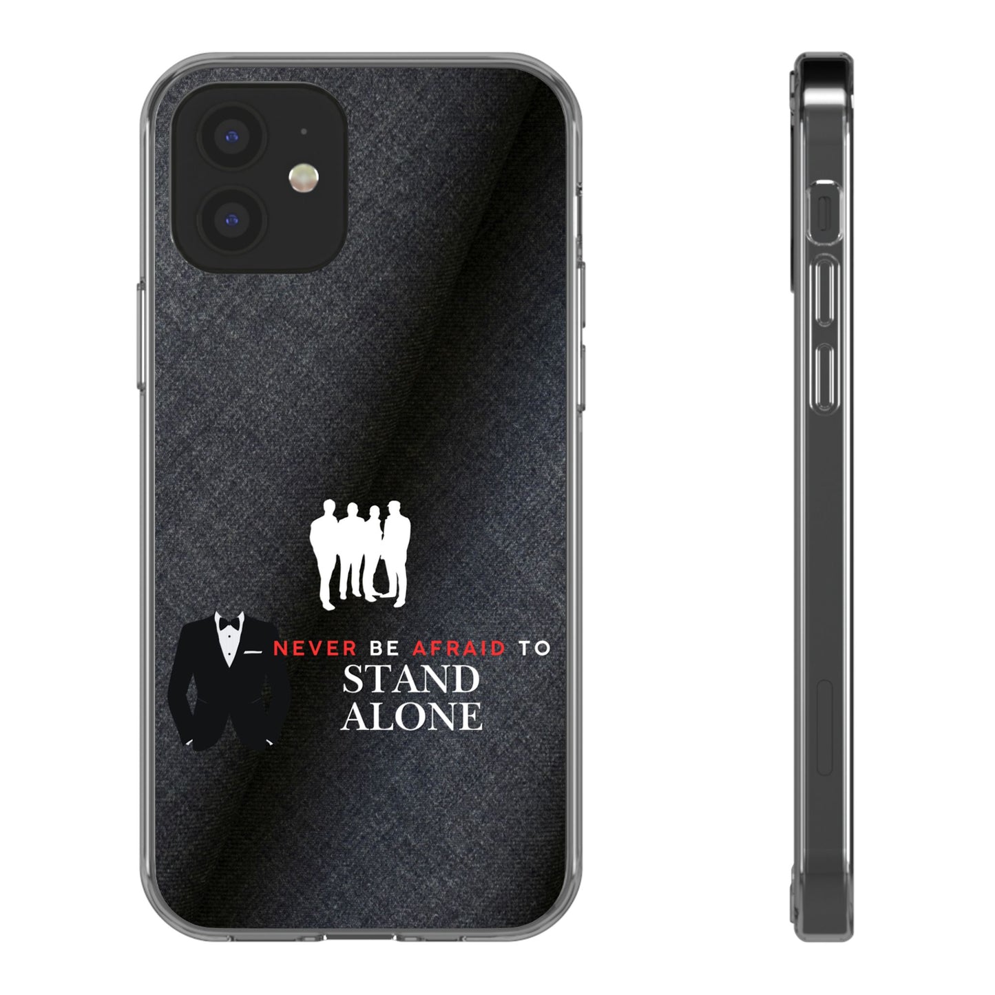 Clear Phone Case – Stand Alone