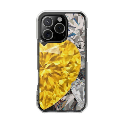 Clear Magnetic Phone Case – Heart of Gold