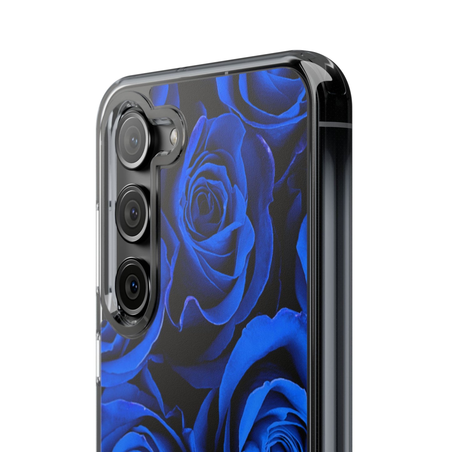 Clear Phone Case – Midnight Bloom