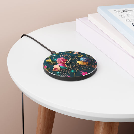 Wireless Charger – Jeweled Garden