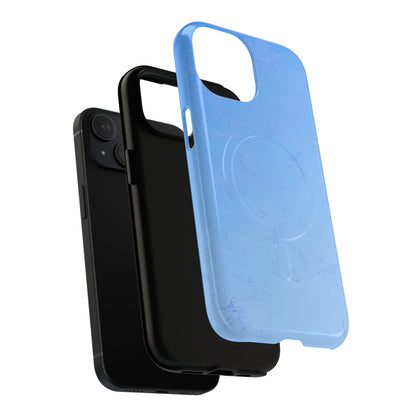 Protective Magnetic Phone Case – Azure Fade