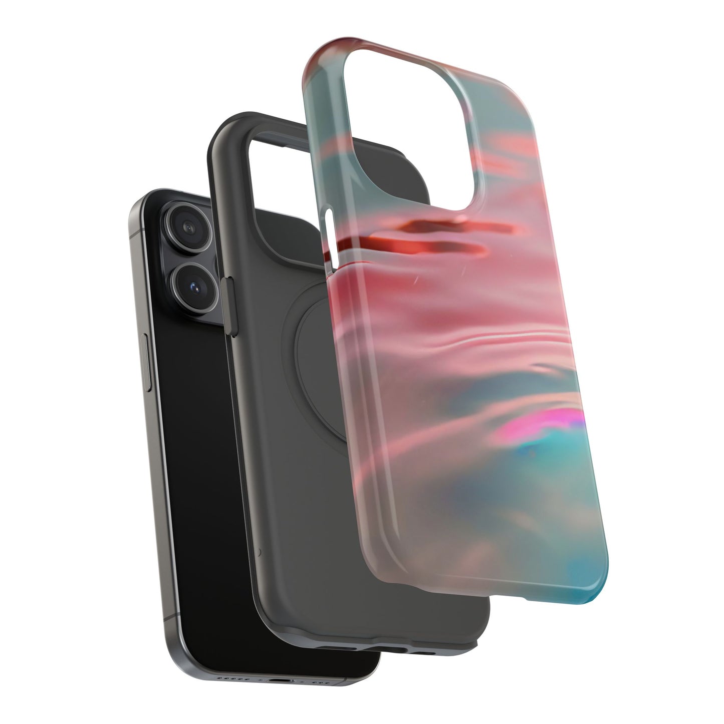 Impact-Resistant Phone Case – Liquid Sunset