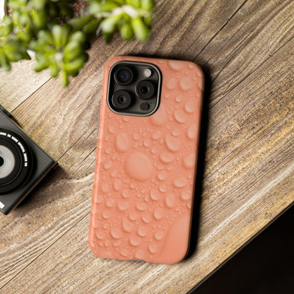Protective Phone Case – Apricot Rain