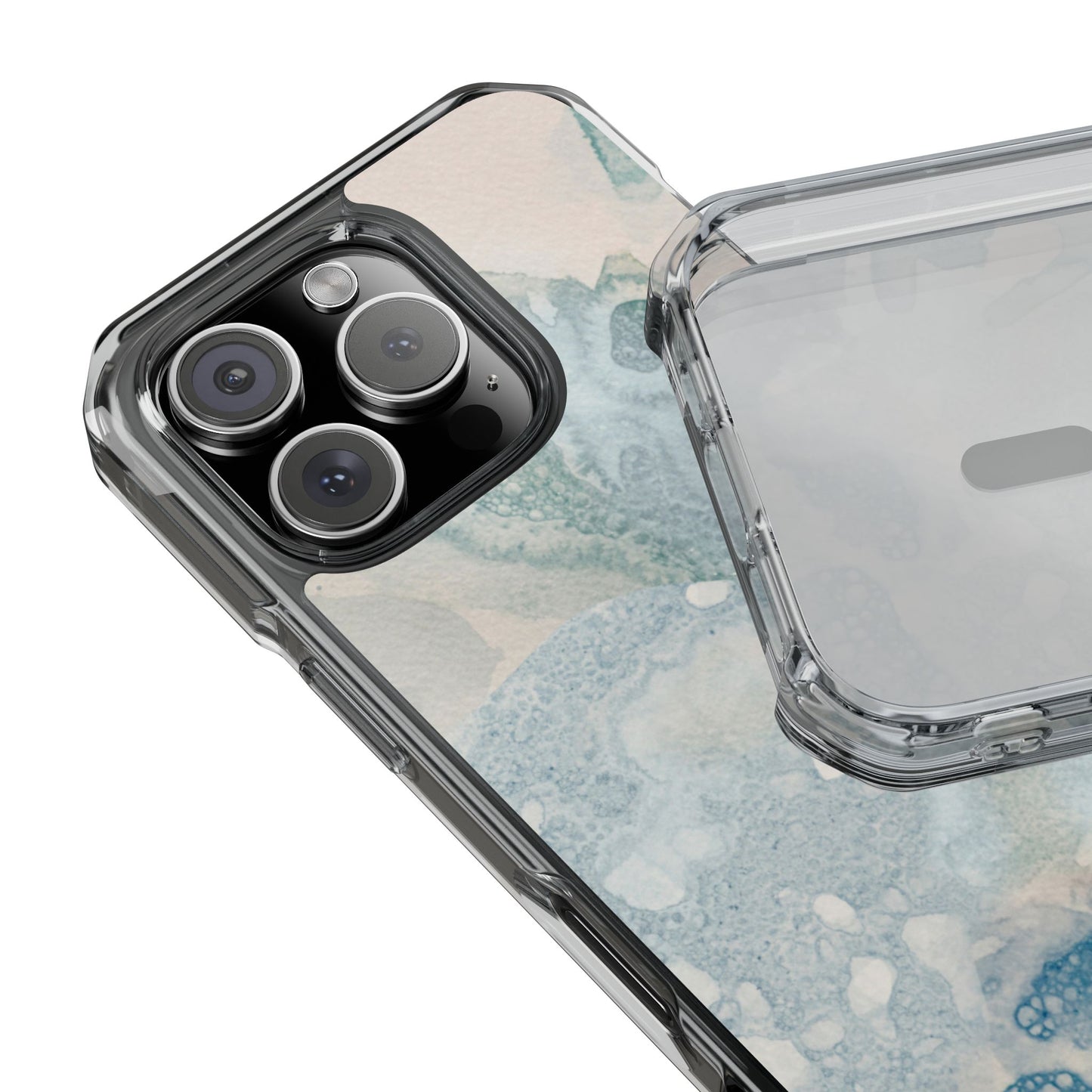 Clear Magnetic Phone Case – Clay Water
