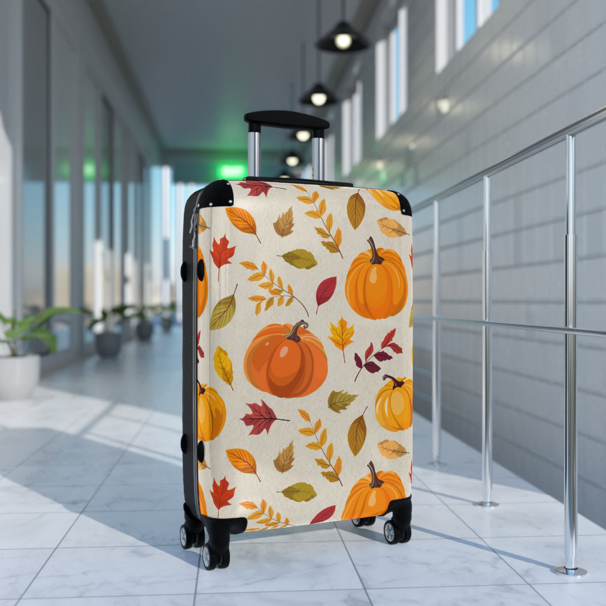 Hard-Shell Suitcase – Falling for Pumpkin