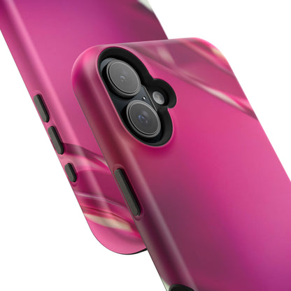 Impact-Resistant Phone Case – Magenta Motion