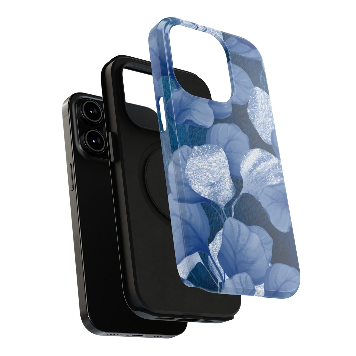 Impact-Resistant Phone Case – October Blues – Compatible with iPhone 11–17 & Samsung Galaxy S22–S26 Series