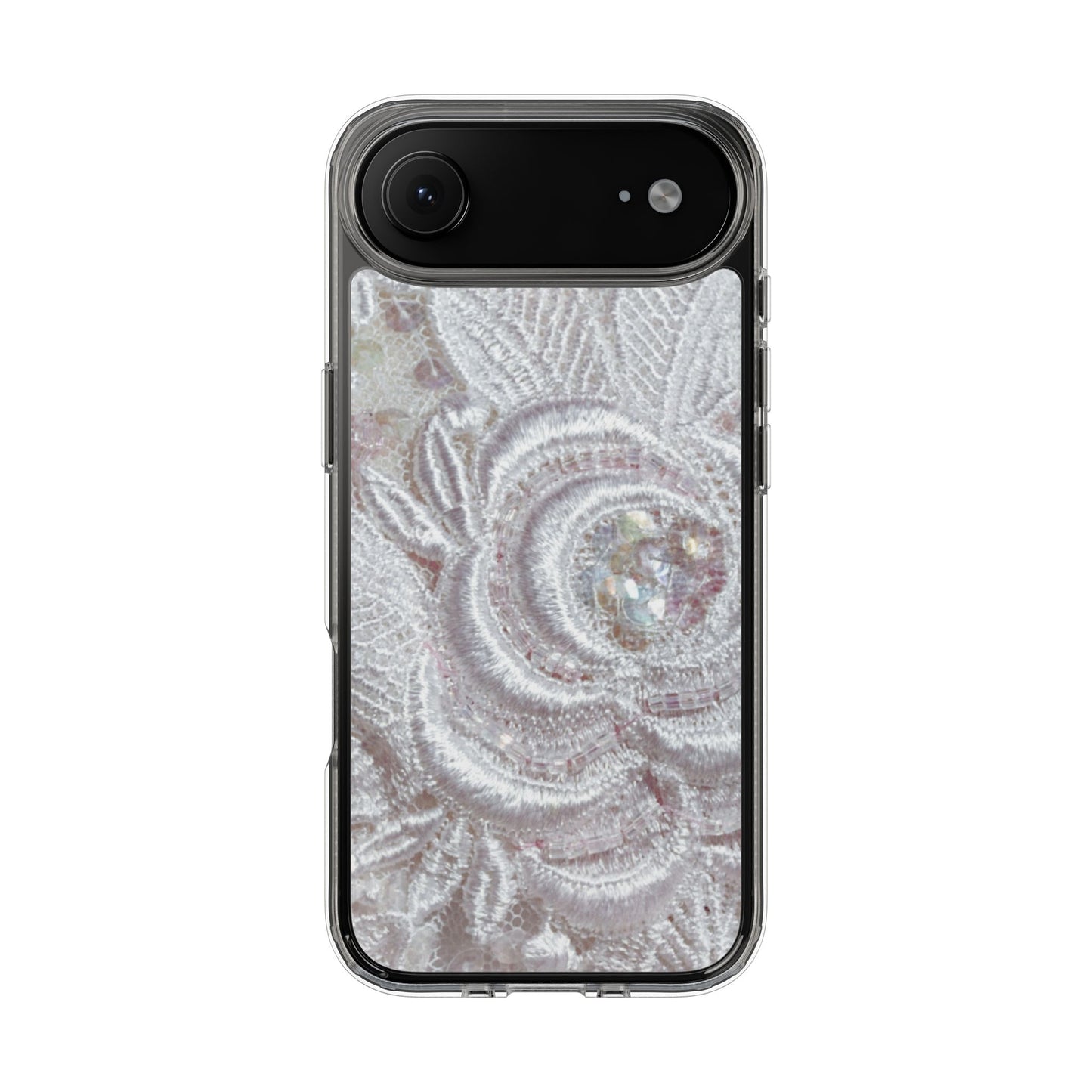 Clear Phone Case – Lace Veil