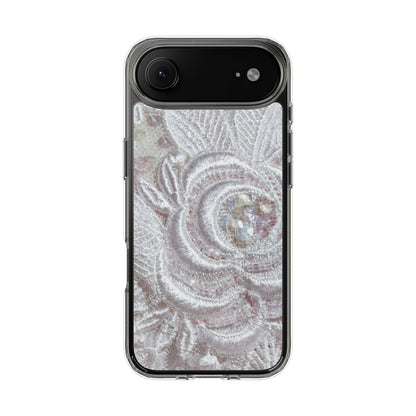 Clear Phone Case – Lace Veil