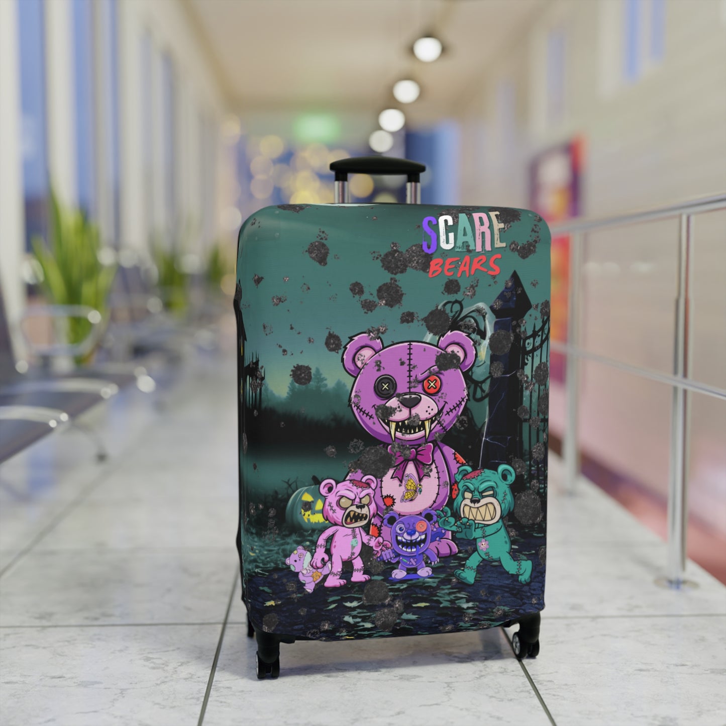 Luggage Cover – Scare Bears